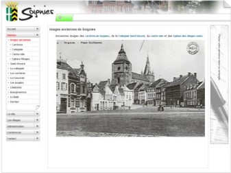 site commercial et informatif de Soignies